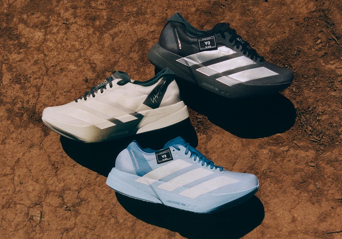 adidas Y-3 Adizero Pro Collection Blends High Fashion with Running Performance