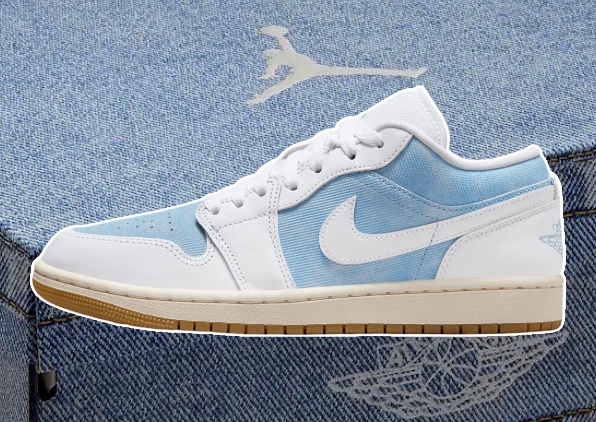 Air Jordan 1 Low Denim “Worn Blue” Releases Fall 2025