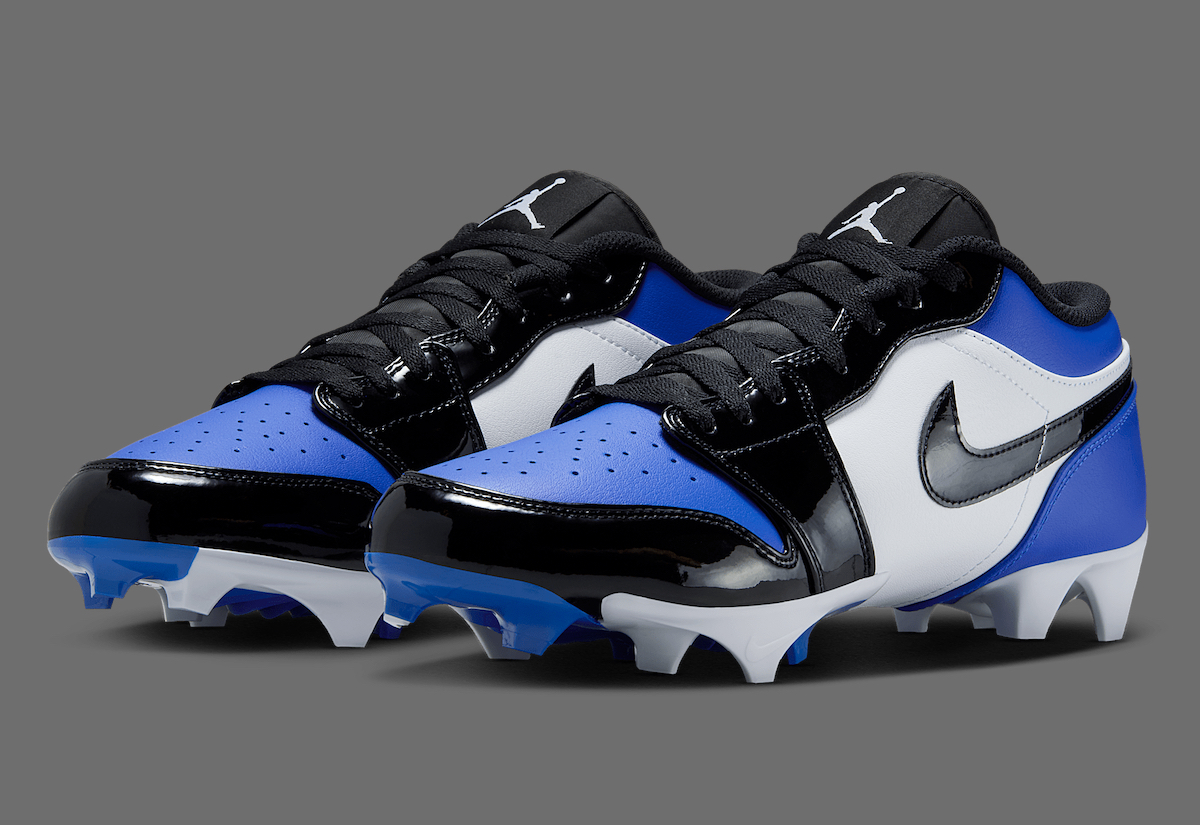 Air Jordan 1 Low TD Cleat Royal Toe FJ6245-401