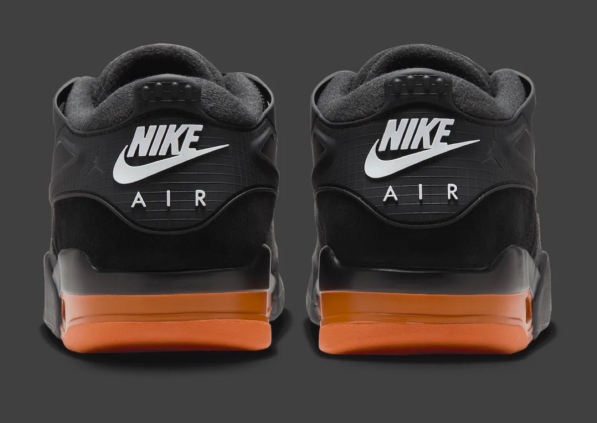 Air Jordan 4 RM “Black/Orange” Comes Suited For Fall 2025