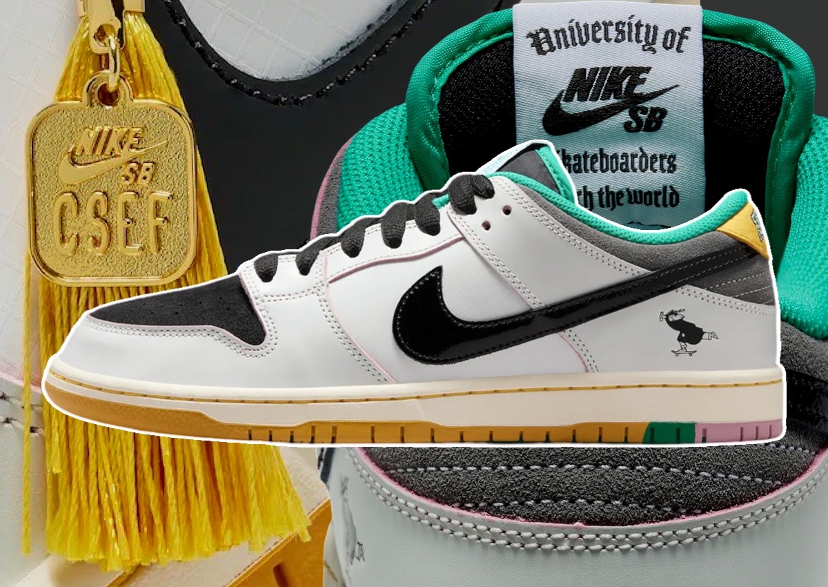 大人 可愛い 服  SB Nike x CSEF Dunk HJ4132-100 Low スケートボード