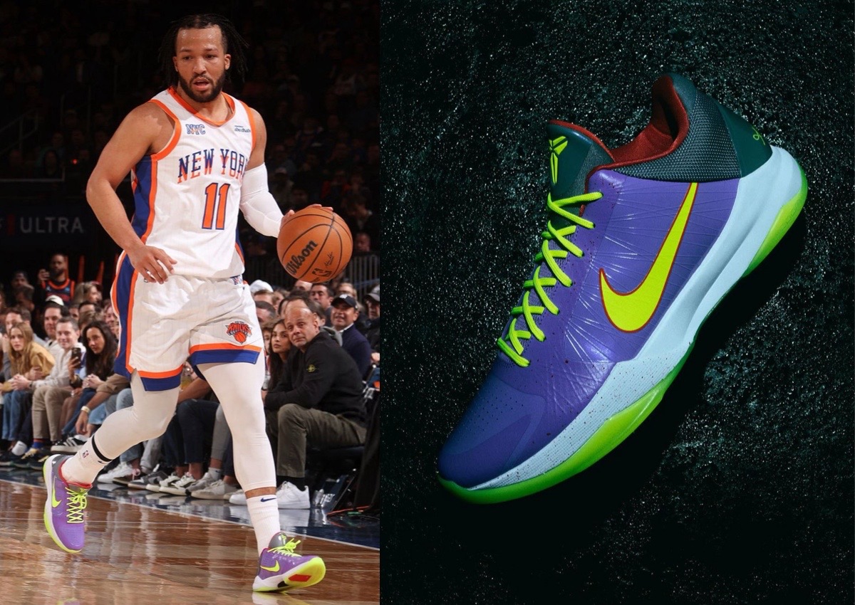Jalen Brunson Debuts Nike Kobe 5 Protro “The Joke’s On You” PE