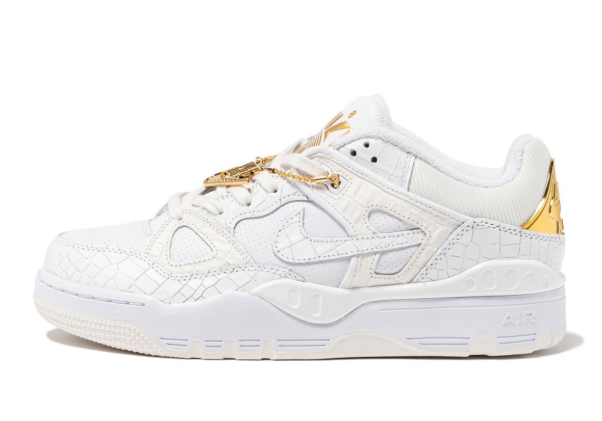 NIGO Nike Air Force 3 Low White Croc Lateral