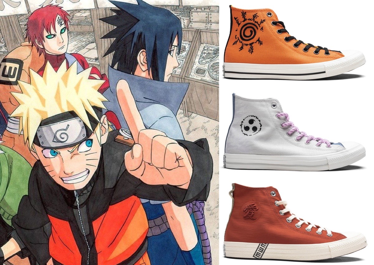Naruto x Converse Chuck Taylor Pack Releases May 2025