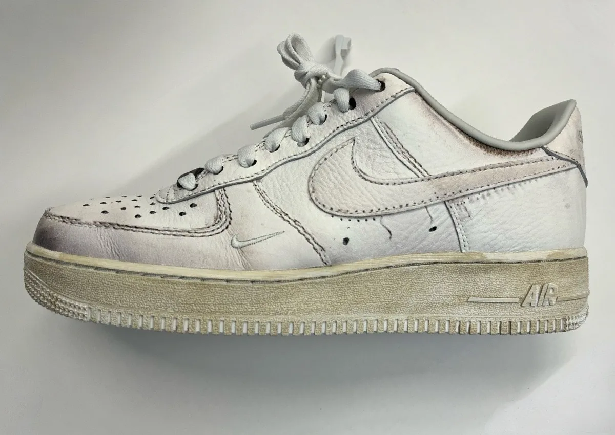 Nike Air Force 1 Low “Dirty Triple White” Releases May 2025