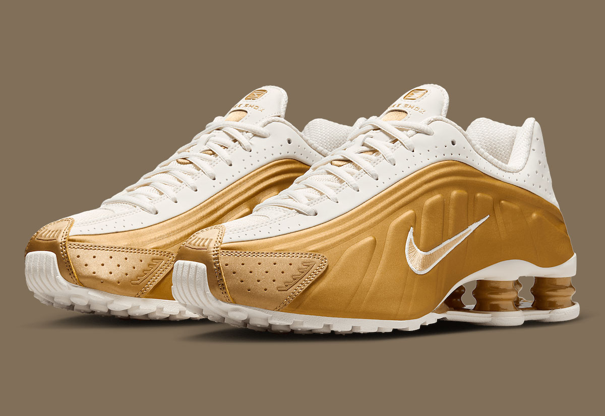 Nike Shox R4 “Metallic Gold” Releases Summer 2025