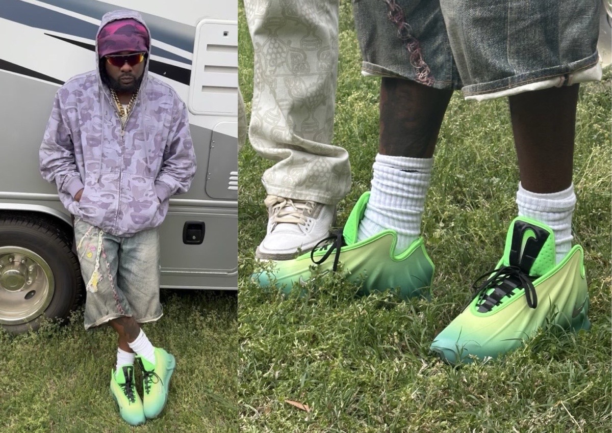 Wale Debuts Nike GT Future “Electric Green” At Dreamville Fest 2025