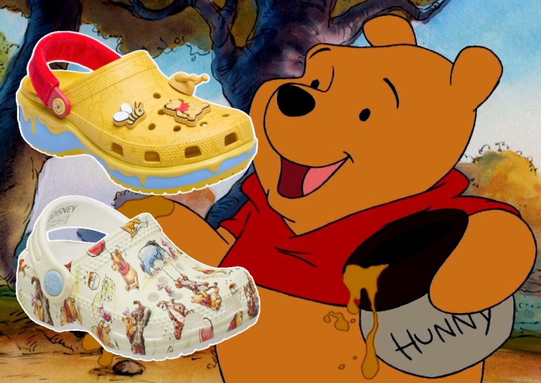 crocs Women's Winnie The Pooh Classic Platform Clog 国内発送 クロックス公式】ウィメンズ ウィニー ザ プー クラシック