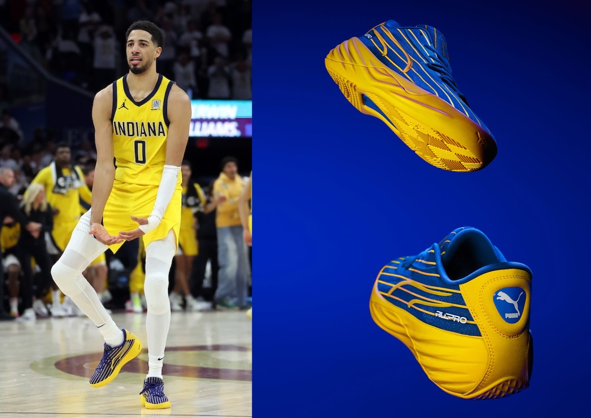 【PUMA】All-Pro Nitro★313307-01★Pinstripes Tyrese Haliburton PUMA All-Pro NITRO Pinstripes 313307-01