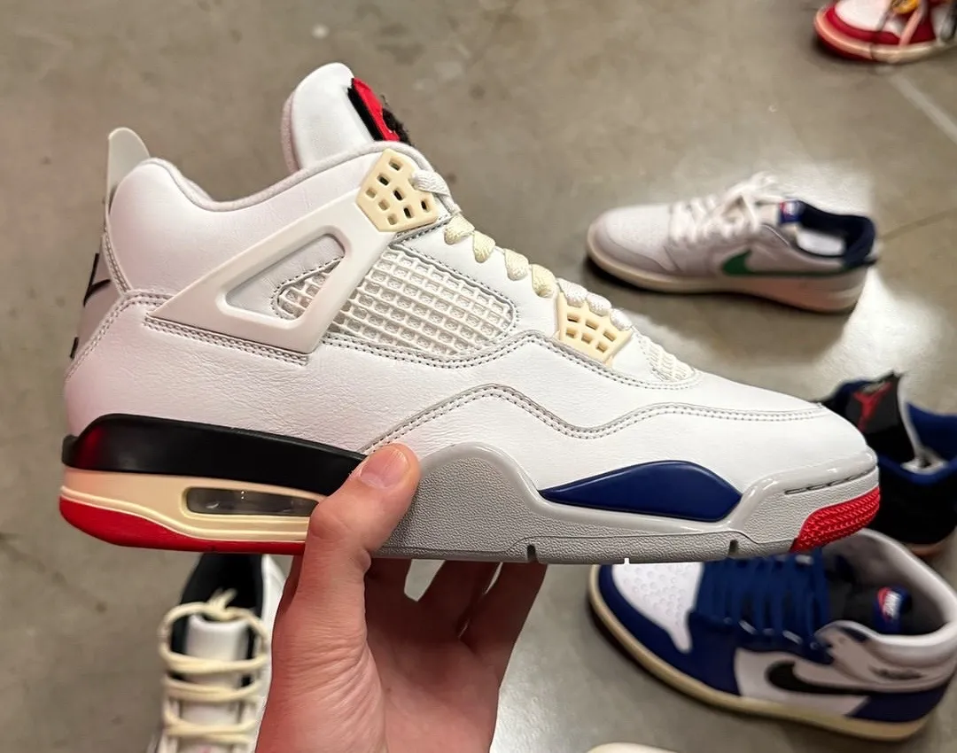 Air Jordan 4 Rare Air “White” Sample Revealed