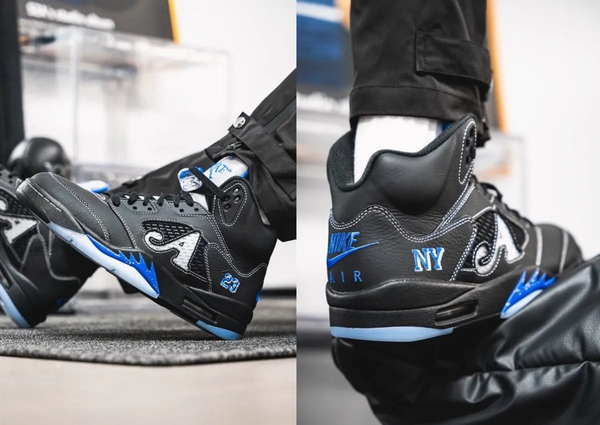 Amazon.com | Jordan Youth Air 5 Retro GS 440888 004 Racer