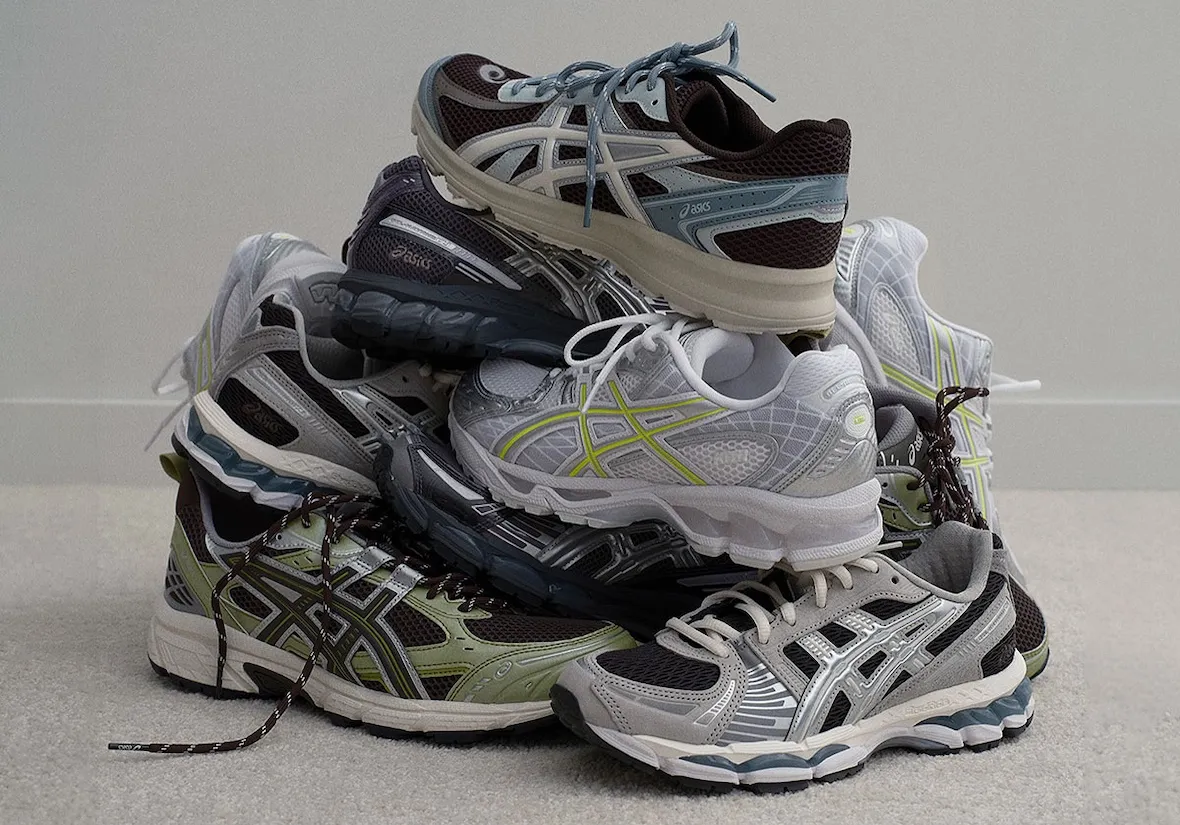 KITH × Asics Vintage Tech Gel-Kayano14 KITH ASICS Vintage Tech 2023 Pack Release Date | SneakerNews.com
