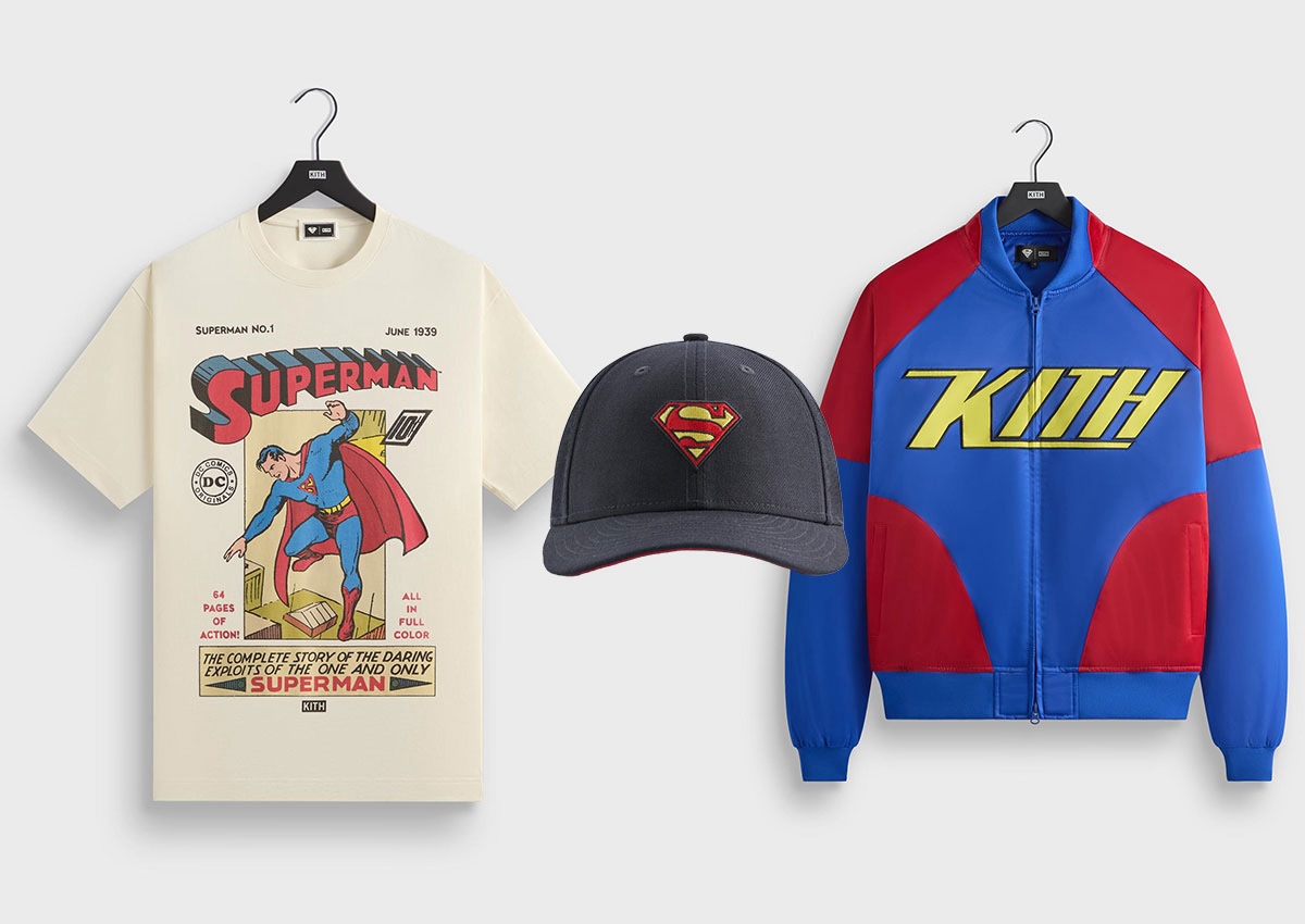 Kith x Superman Collection Releases June 2025