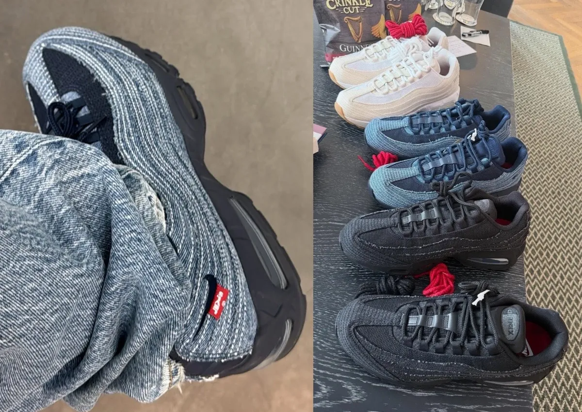 Levi’s x Nike Air Max 95 Pack Releases July 2025