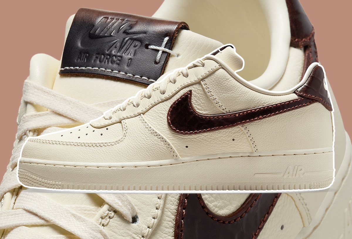 Nike Air Force 1 Low “Soft Pearl” Comes With Premium Finishes