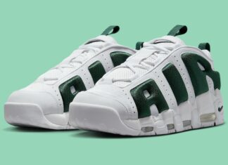 Nike Air More Uptempo Low “White Fir” Drops Summer 2025
