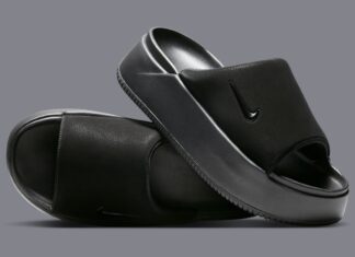 Nike Calm Elevation Slide “Triple Black” Releases Summer 2025