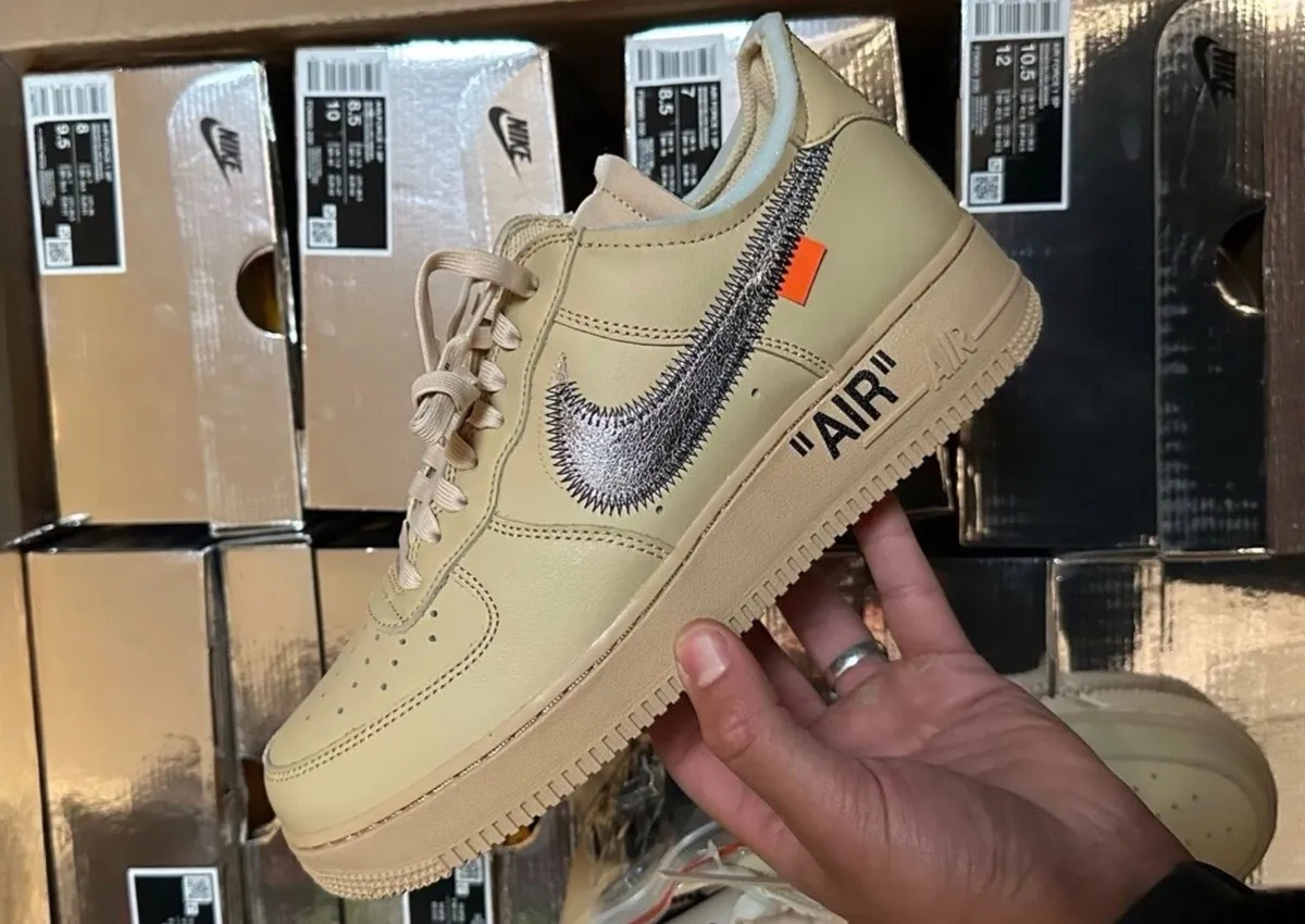 Off-White x Nike Air Force 1 Low “Sesame” Releases Fall 2025