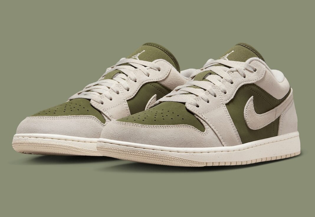 Air Jordan 1 Low Medium Olive HV4089-201
