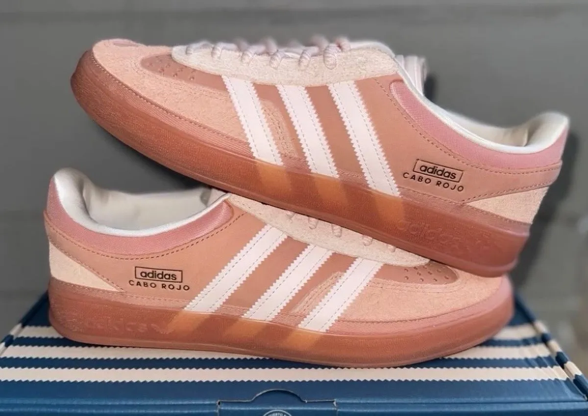 Bad Bunny x adidas Gazelle Indoor “Wonder Clay” Releases August 2025