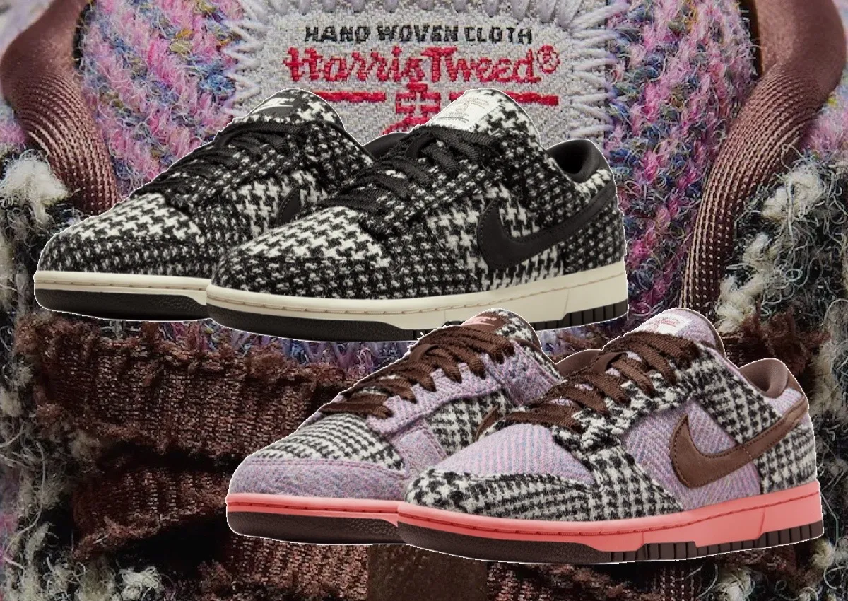 Harris Tweed x Nike Dunk Low Pack Releases Fall 2025
