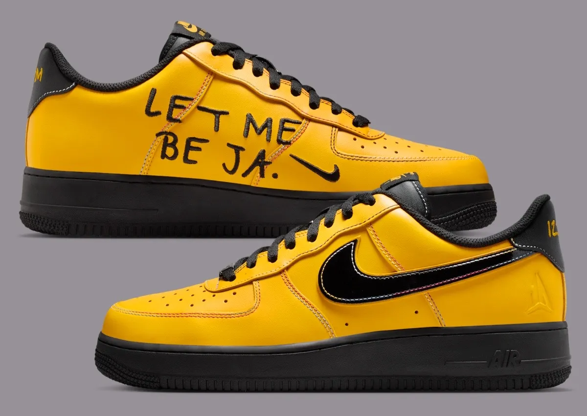 Ja Morant x Nike Air Force 1 Low “Sundial” (Let Me Be Ja) Releases Holiday 2025