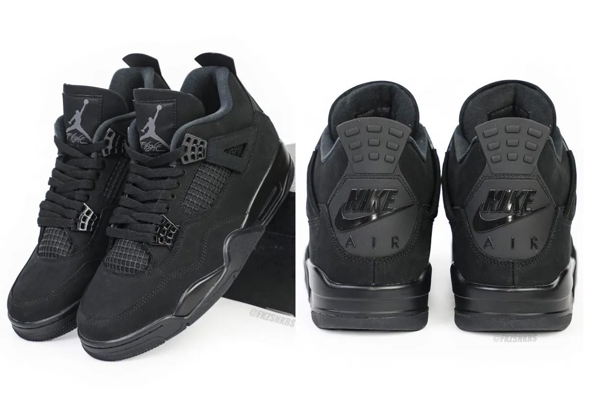 Air Jordan 4 ブラックキャット Air Jordan 4 Black Cat 2025 FV5029-010