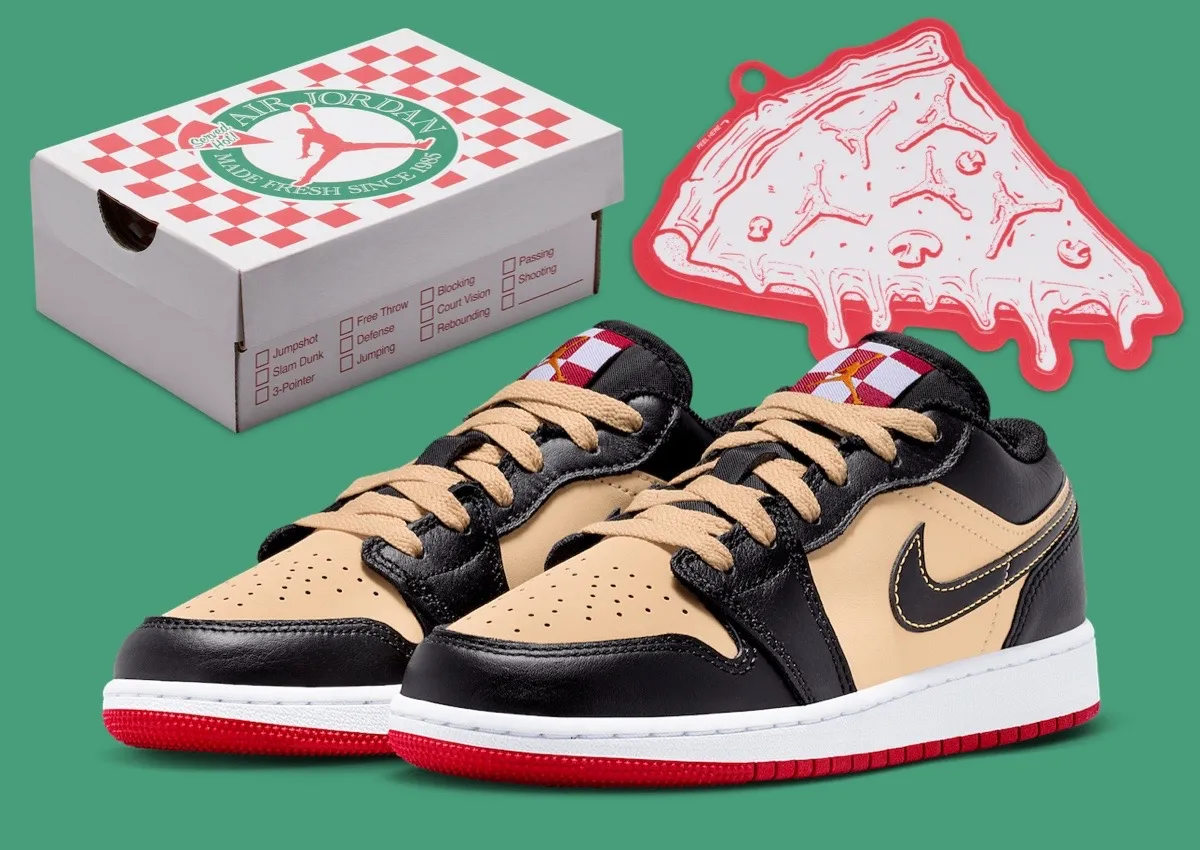 Air Jordan 1 Low “Pizza” Releasing For Kids