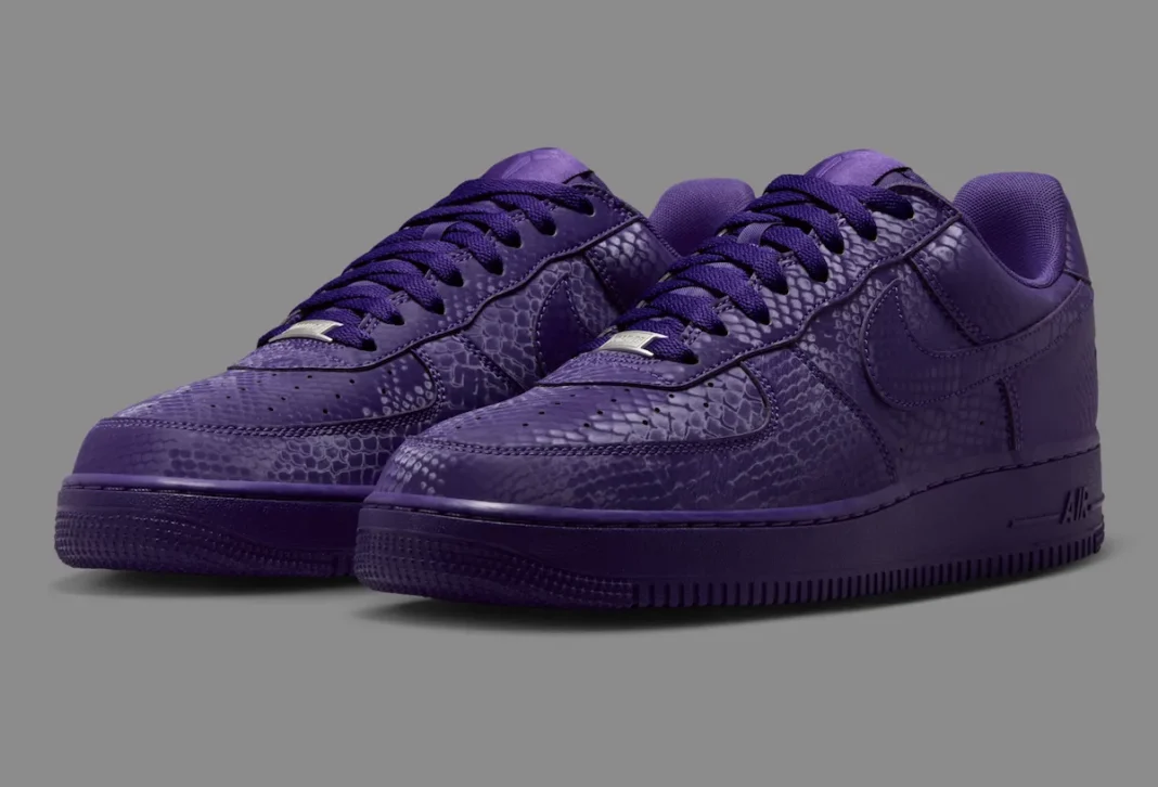 Kobe Bryant Nike Air Force 1 Low Court Purple Fall 2025