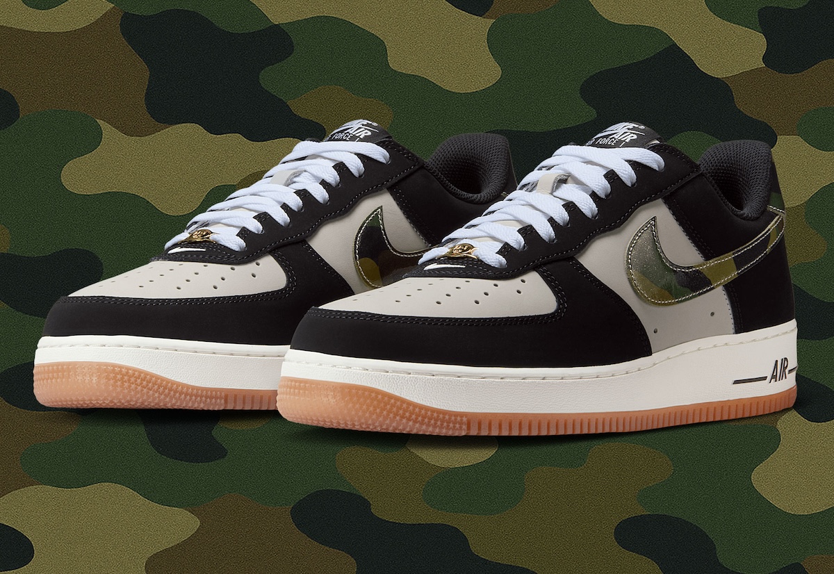 Nike Air Force 1 Low “Camo Swoosh” Releases Summer 2025