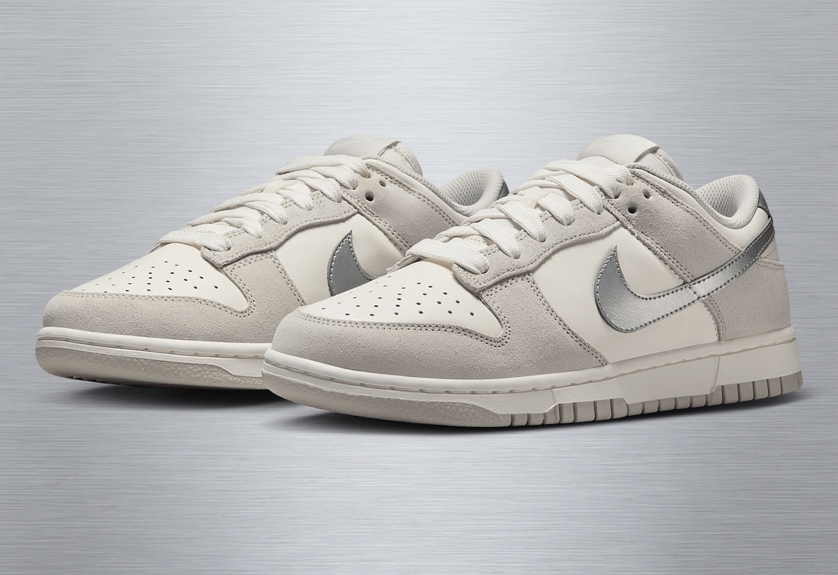 Nike Dunk Low “Silver Swoosh” Drops Summer 2025