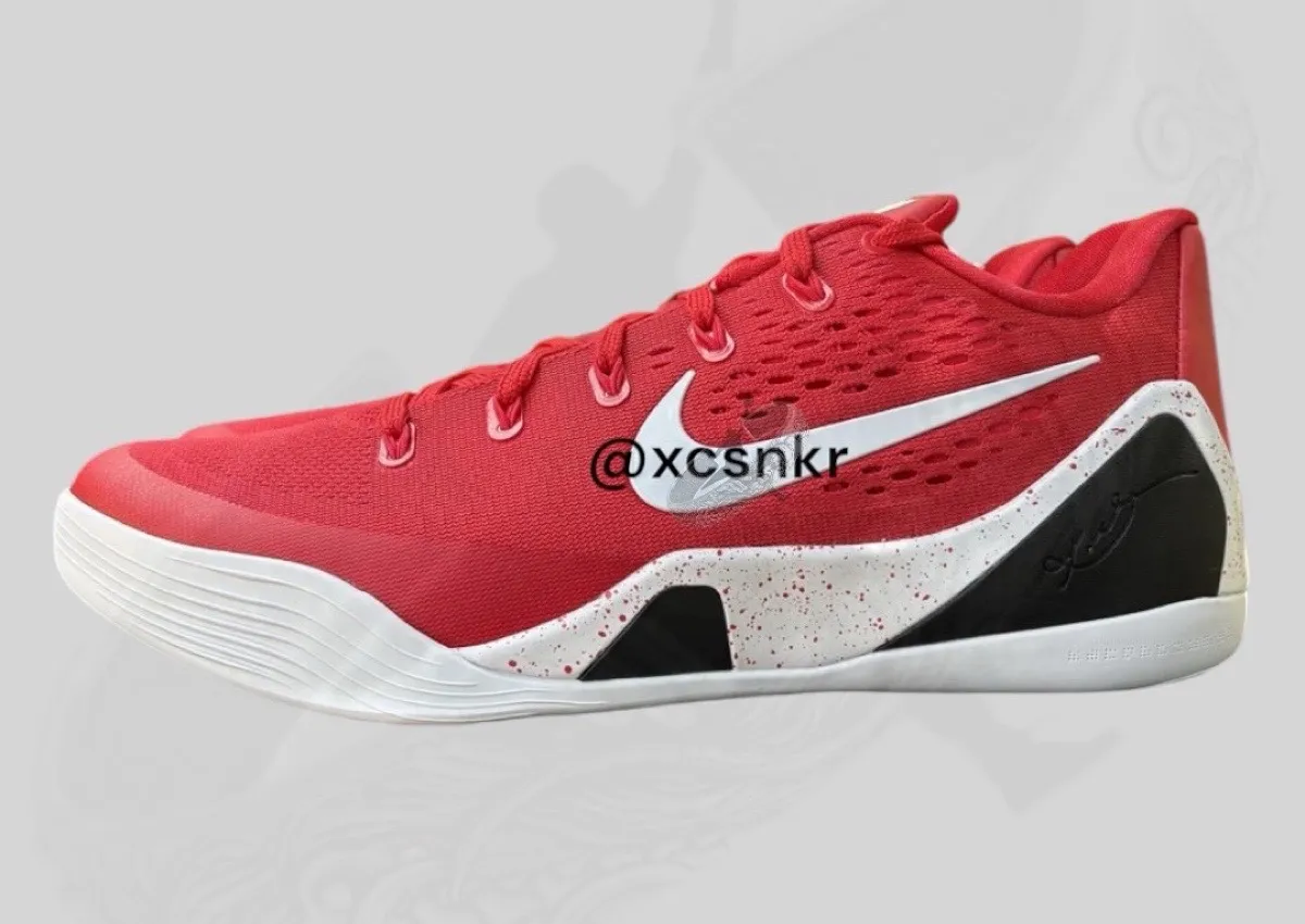 FIRST LOOK: Nike Kobe 9 EM Low Protro “University Red”
