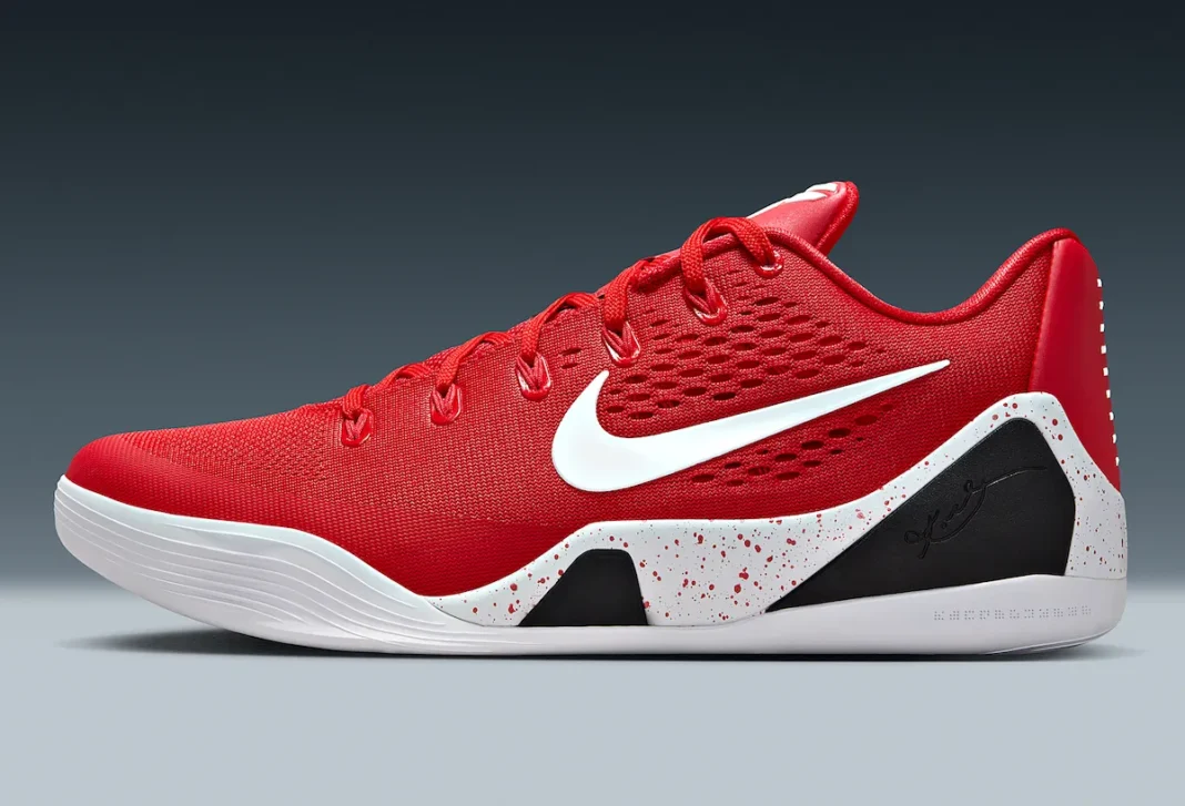 シューズ(男性用) Nike Kobe 9 Elite Low Red University Nike Kobe 9 Elite Low University Red 2014 Size 11 Mens