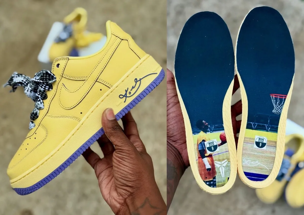 Kobe Bryant x Nike Air Force 1 Low Protro “Soft Yellow” Releases June 2025