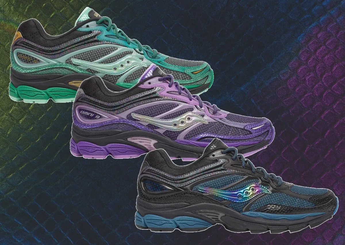 Saucony Progrid Omni 9 “Glowaconstrictor” Pack Celebrates Year of the Snake