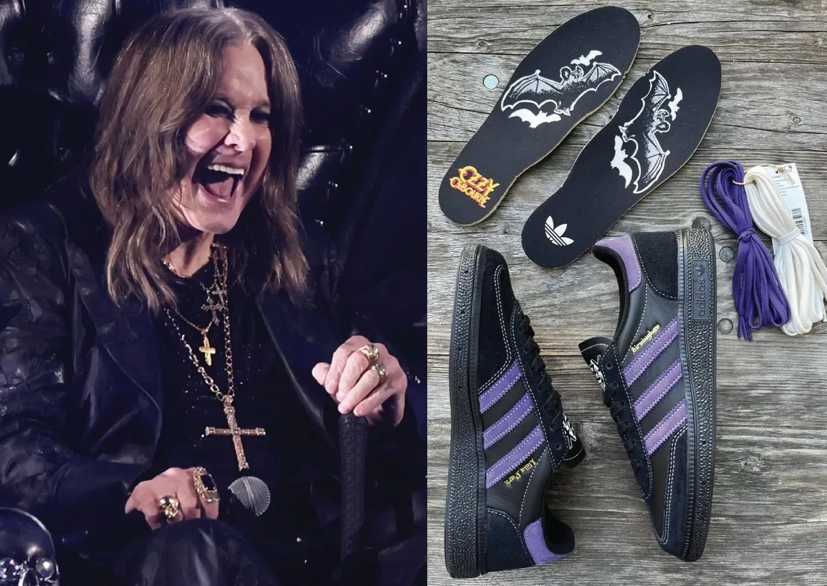 adidas Honors Ozzy Osbourne’s Last Concert With Birmingham Tribute Sneaker