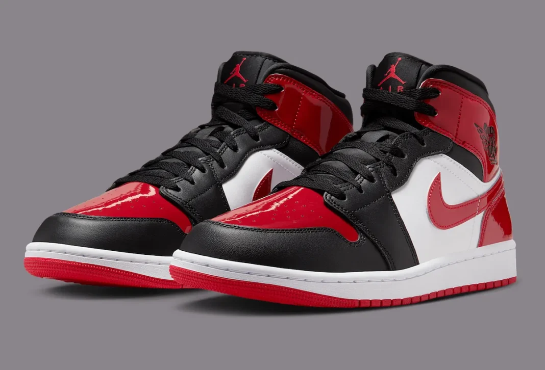 Air Jordan 1 Mid Bred Toe HV4091-006