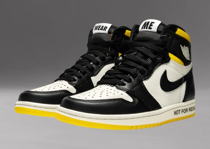 Air Jordan 1 High OG Not For Resale Varsity Maize 2018