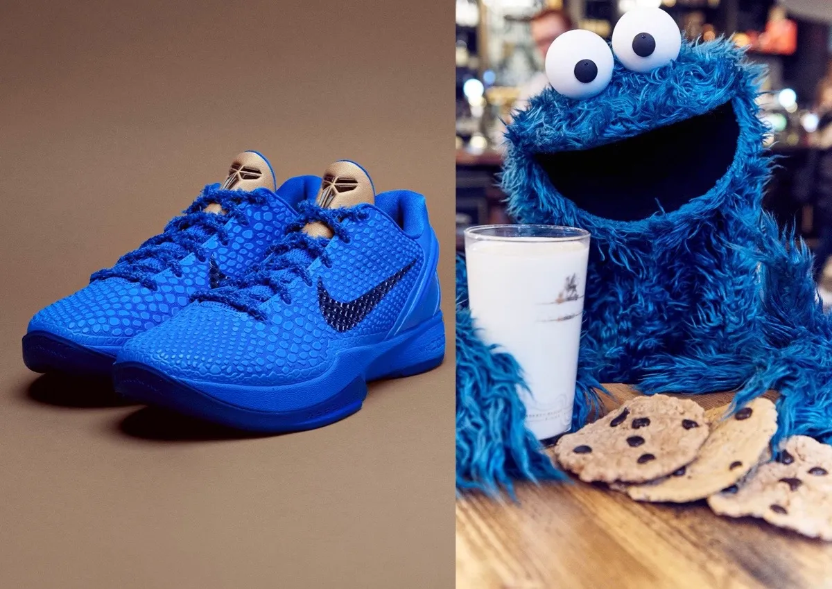 Caitlin Clark Nike Kobe 6 Protro Cookie Monster PE