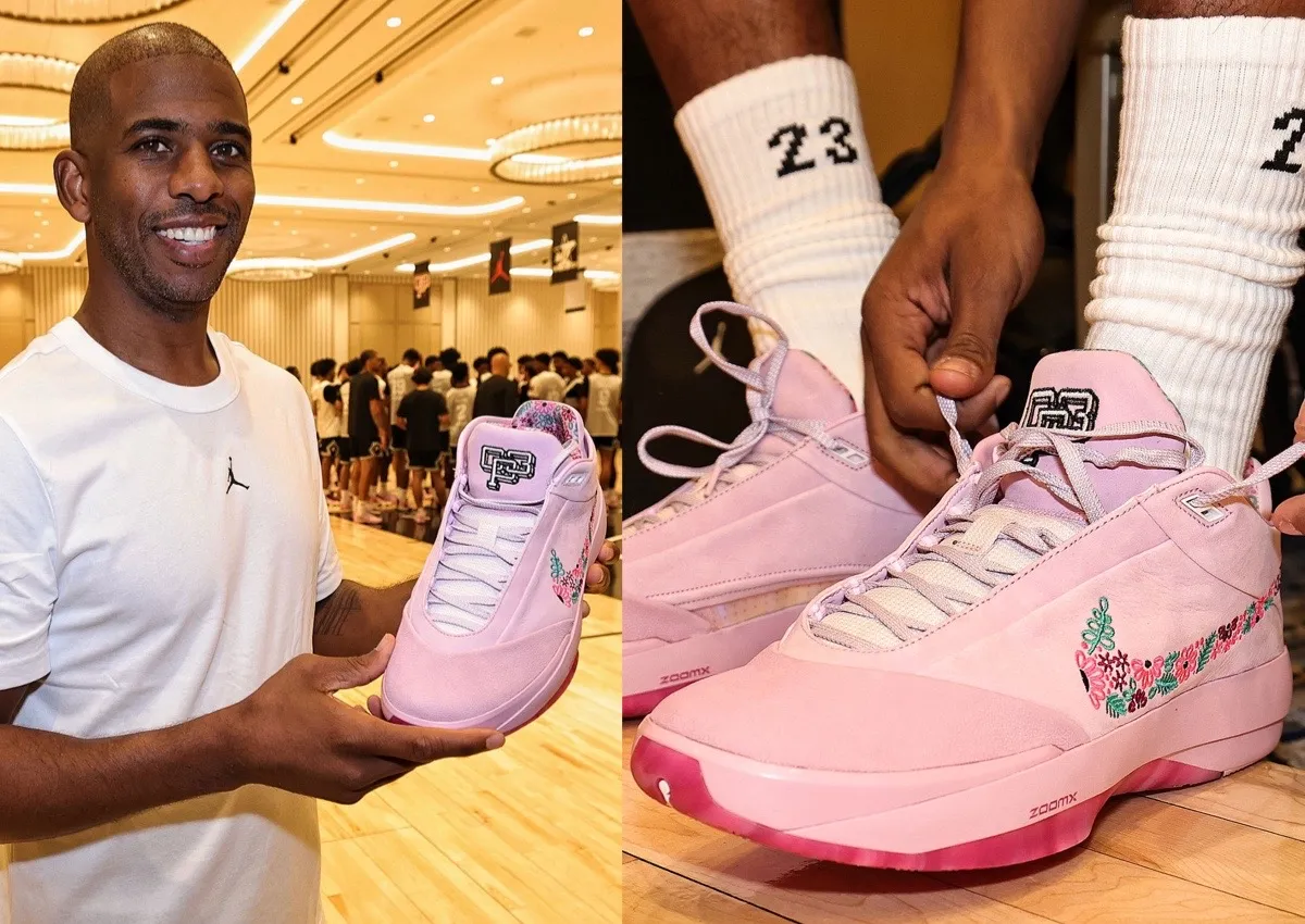 Chris Paul Shares His Air Jordan 40 PE At 2025 Elite Camp