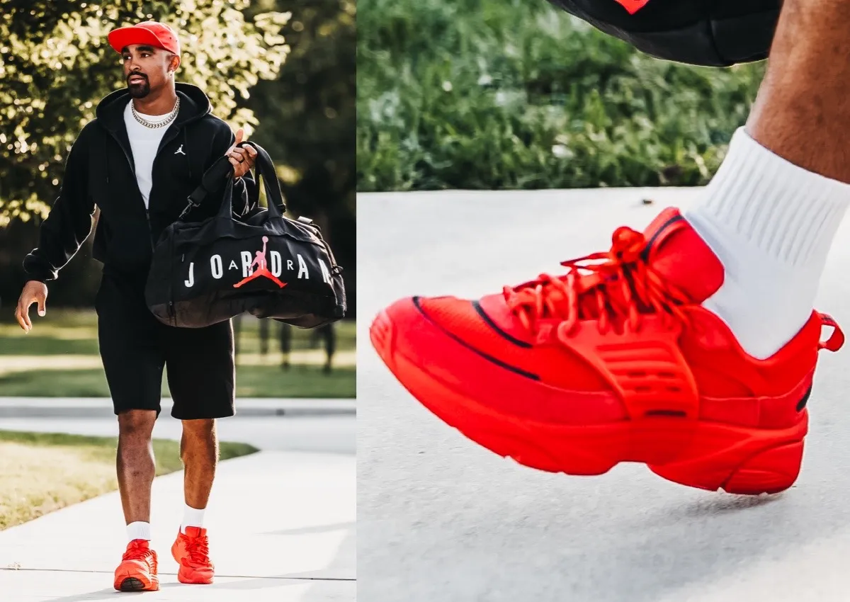 Jalen Hurts Debuts Jordan Trunner O/S “Infrared” Ahead of NFL Season