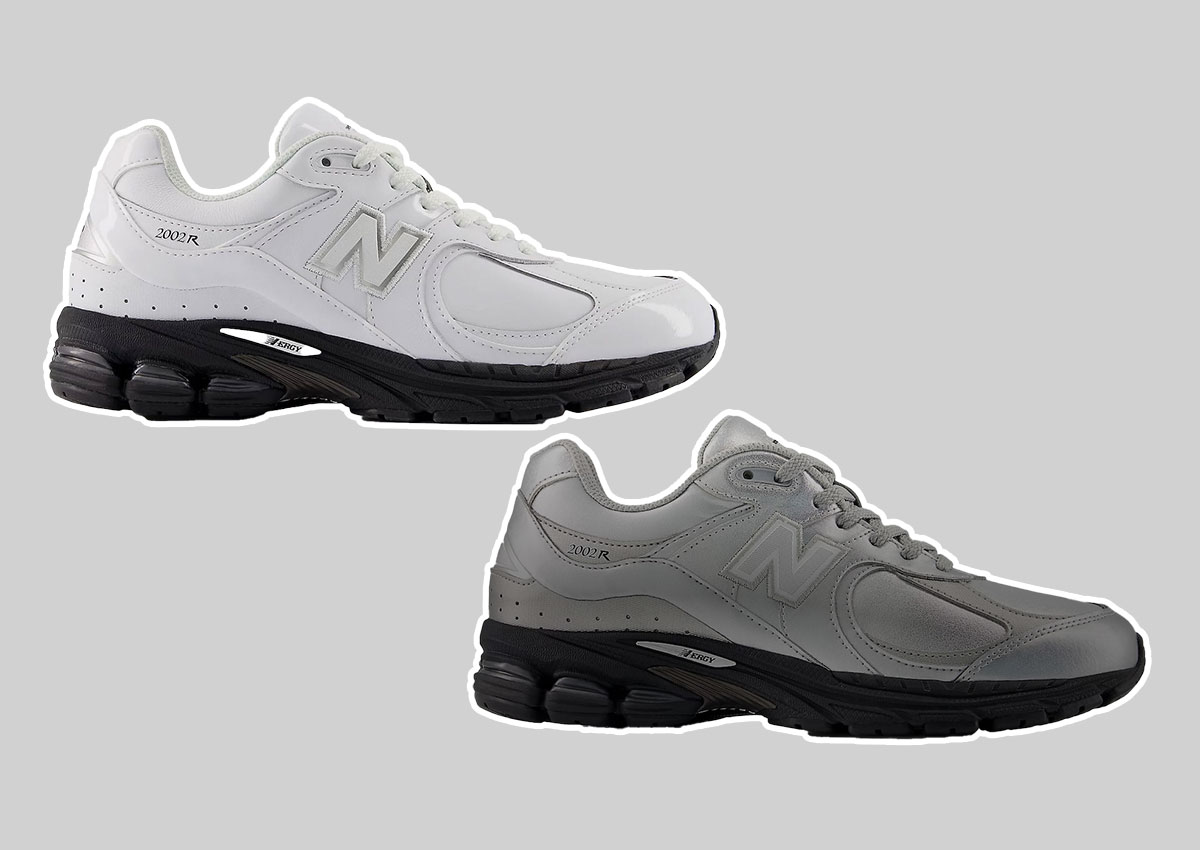 New Balance 2002R Gets Glossy Leather Pack