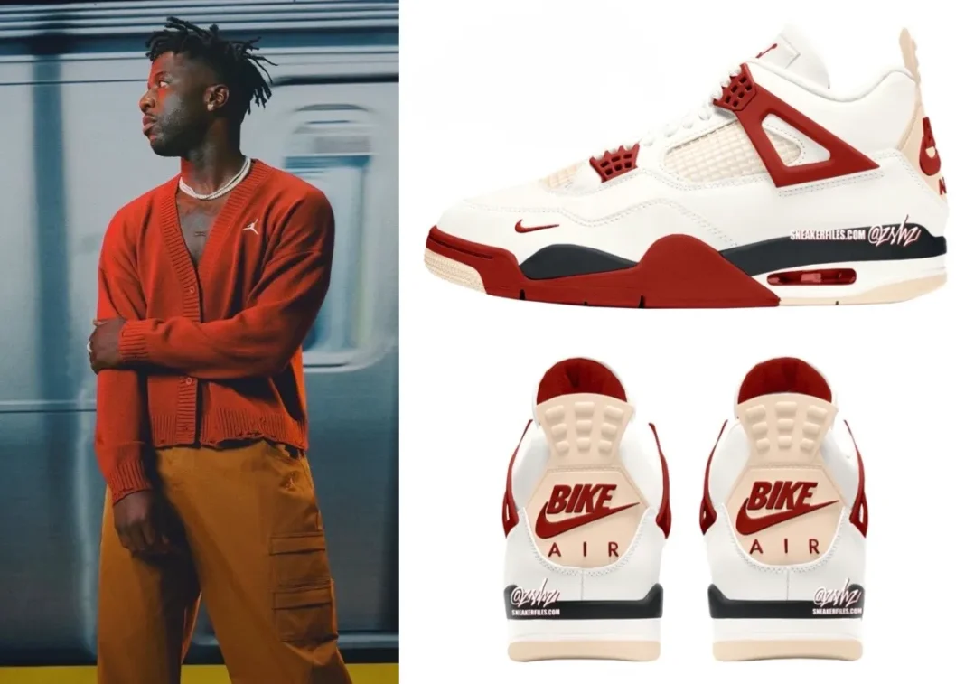Nigel Sylvester × Nike Air Jordan 4 Air Jordan 4 Retro OG SP Nigel Sylvester Brick by Brick