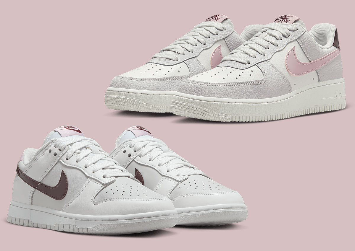 Nike “Plum Chalk” Pack Includes Air Force 1 And Dunk Low