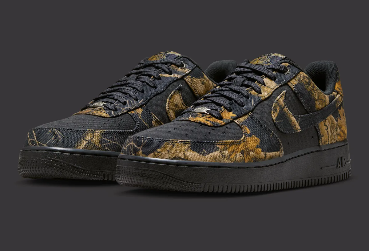 Nike Air Force 1 Low “Black Realtree” Now Available (October 2025)