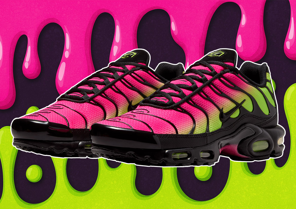 Nike Air Max Plus Gets A “Hyper Pink/Volt” Gradient Finish