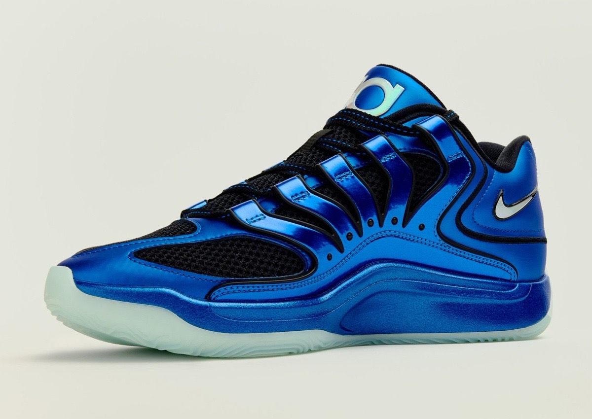 Nike KD 18 “International Blue” Tributes The OG Foamposite One