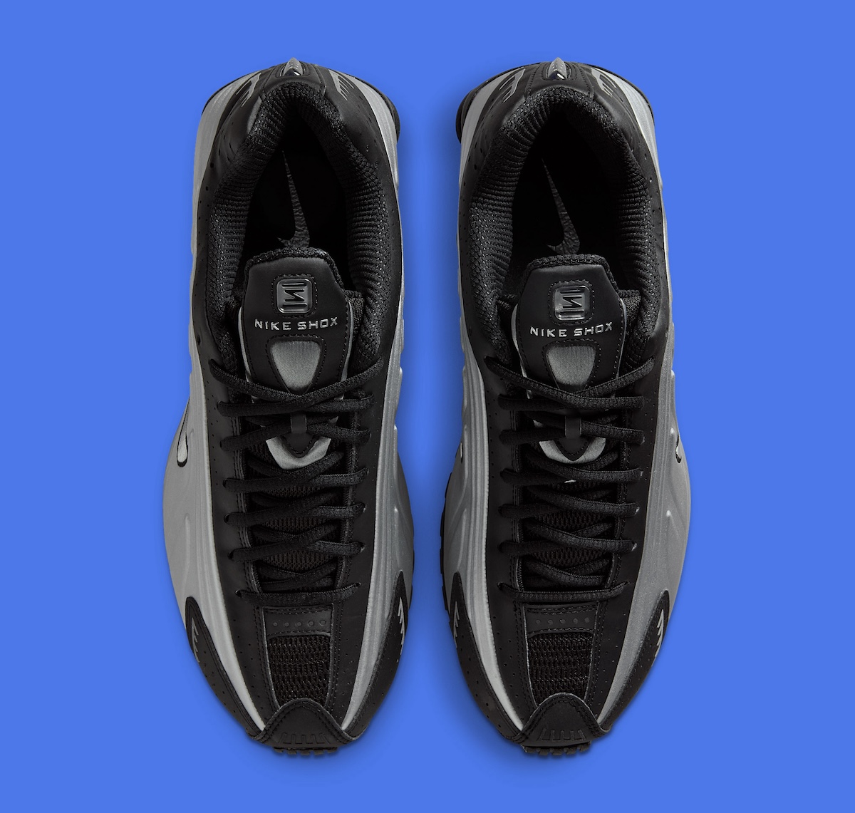 Nike Shox R4 Metallic Silver Black HQ1988-007