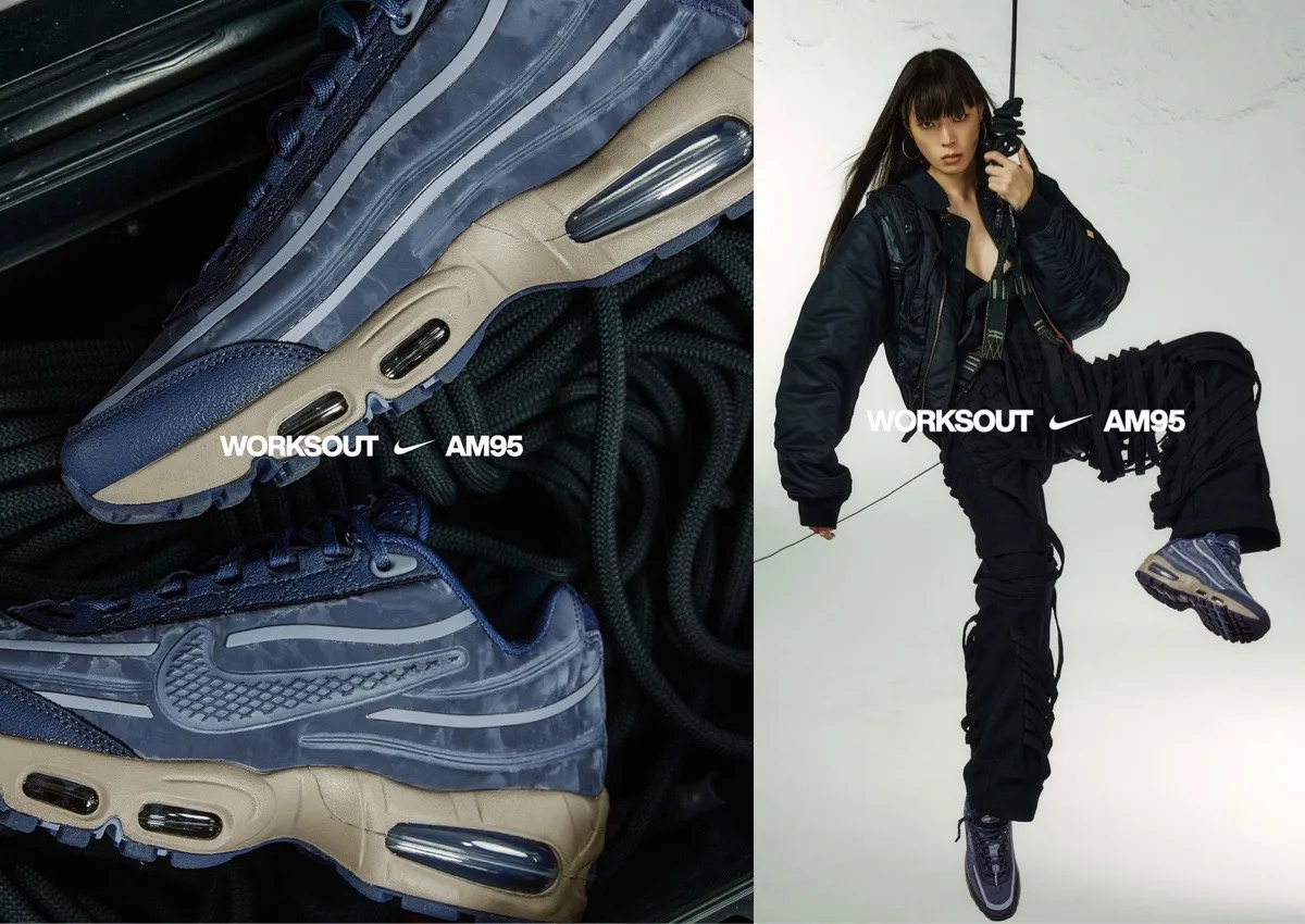 WORKSOUT x Nike Air Max 95 “Thunder Blue” Releases September 2025