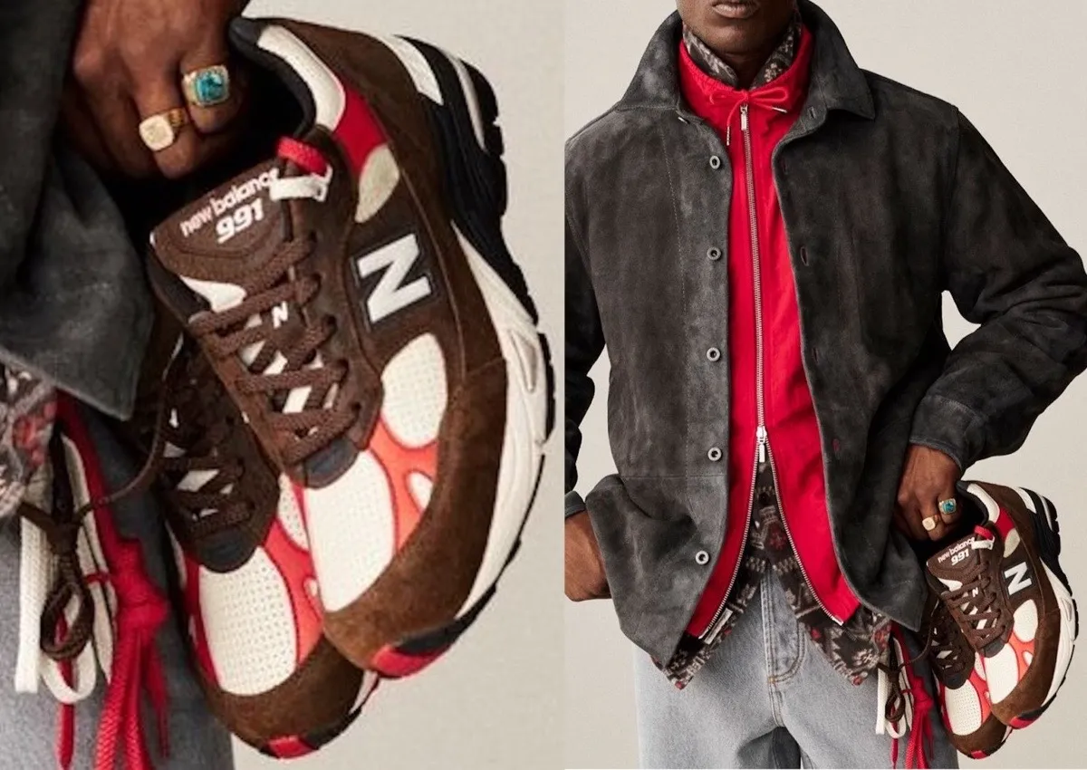 Aimé Leon Dore x New Balance 991 Spotted in Fall/Winter 2025 Lookbook